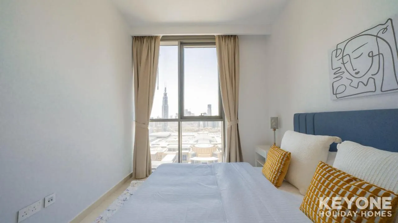 Ferienwohnung Keyone - 3Br With Maids In Downtown Views Dubai Apartment