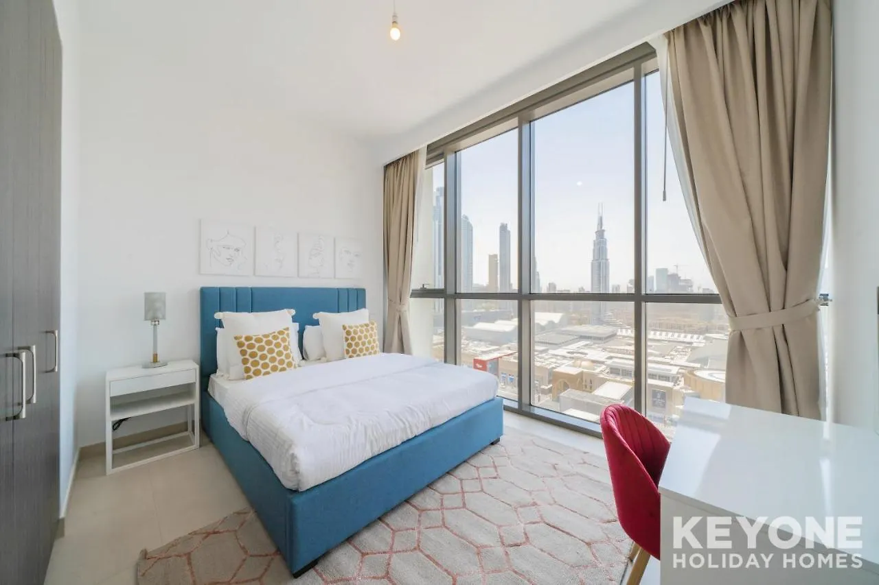 Ferienwohnung Keyone - 3Br With Maids In Downtown Views Dubai