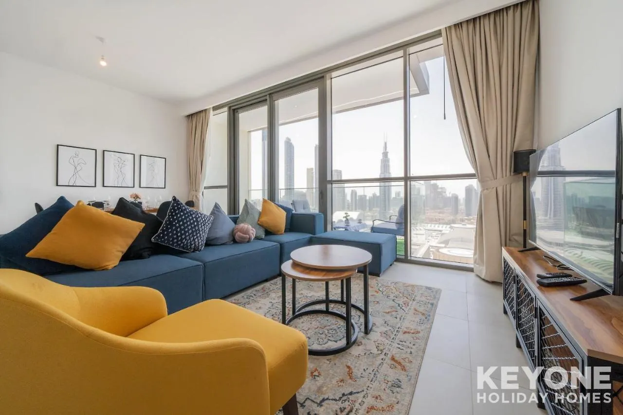 Keyone - 3Br With Maids In Downtown Views Apartment Dubai