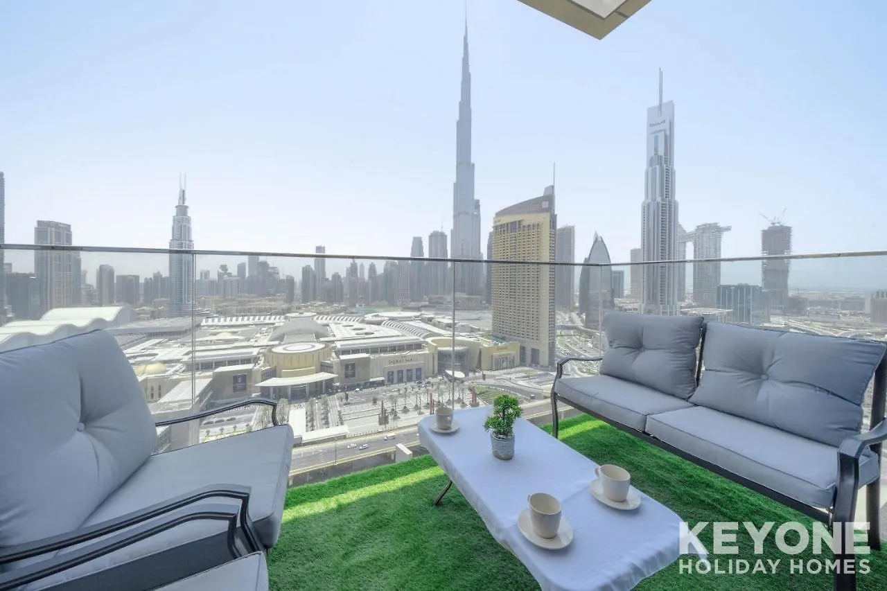 Keyone - 3Br With Maids In Downtown Views Apartment Dubai