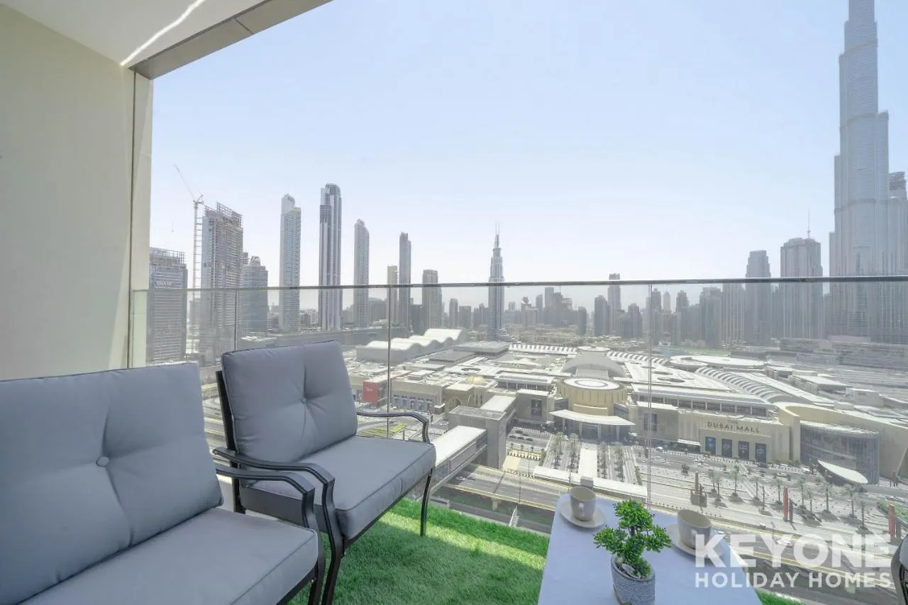 Keyone - 3Br With Maids In Downtown Views Apartment Dubai